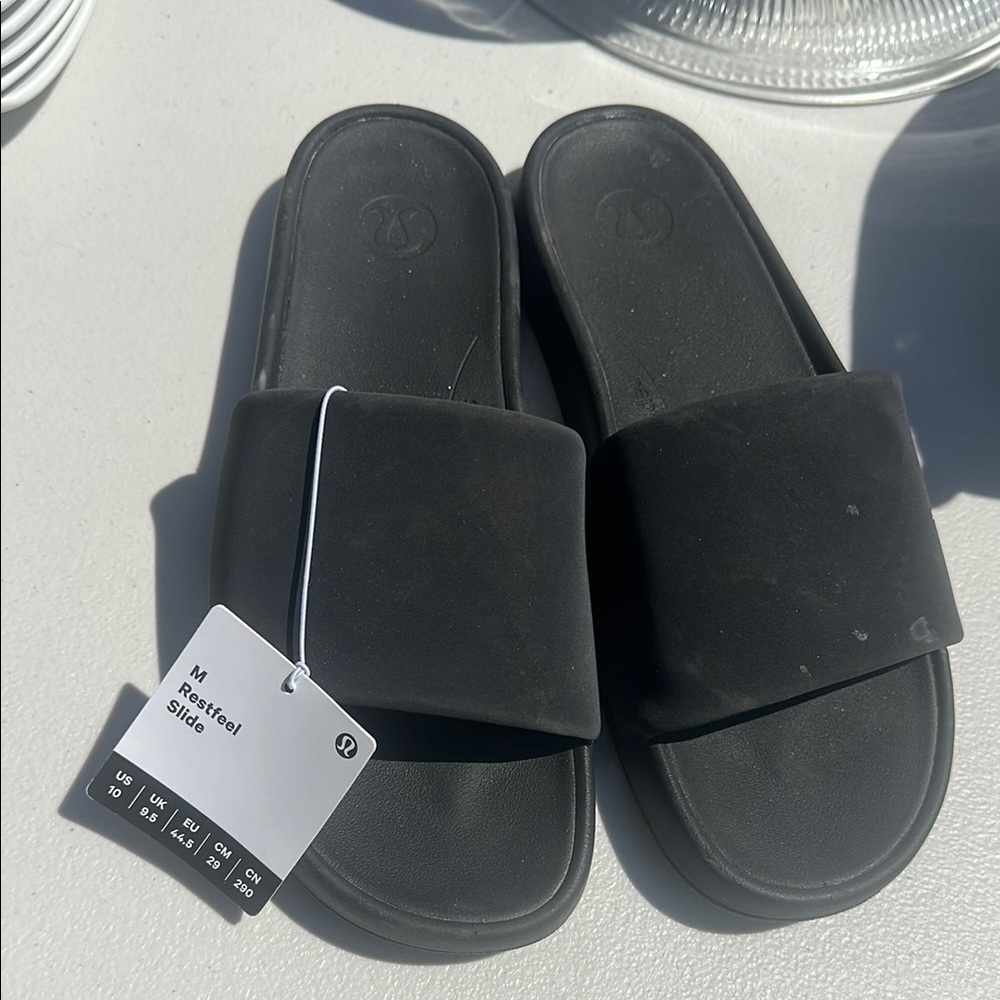 lululemon athletica Black Slides